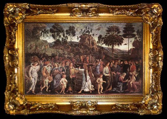 framed  PERUGINO, Pietro Moses